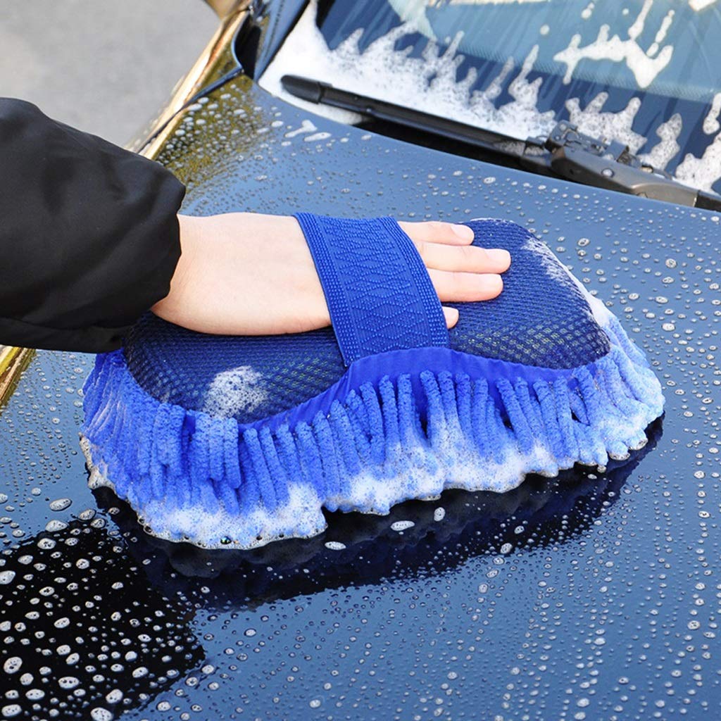 Microfiber Car Cleaning Sponge Scratch-Free Wash