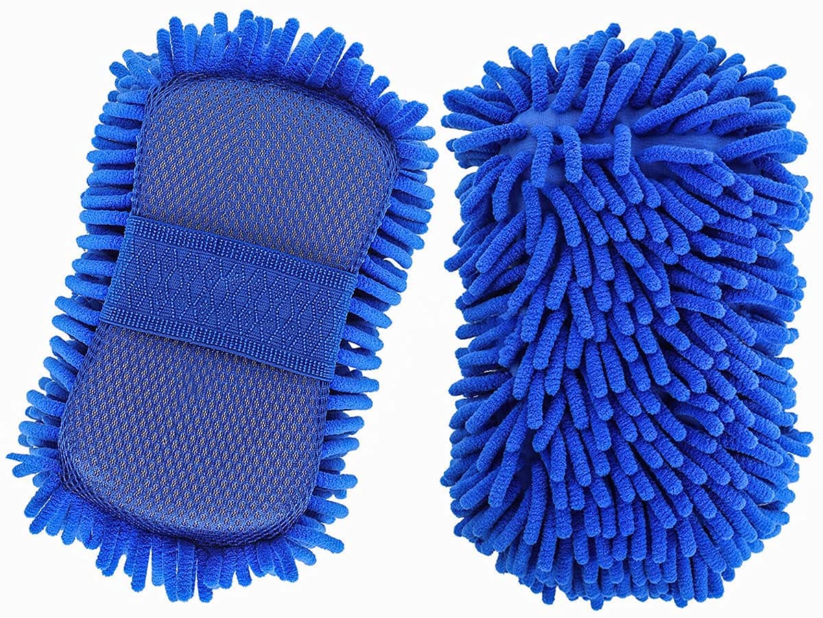 Microfiber Car Cleaning Sponge Scratch-Free Wash