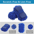 Microfiber Car Cleaning Sponge Scratch-Free Wash