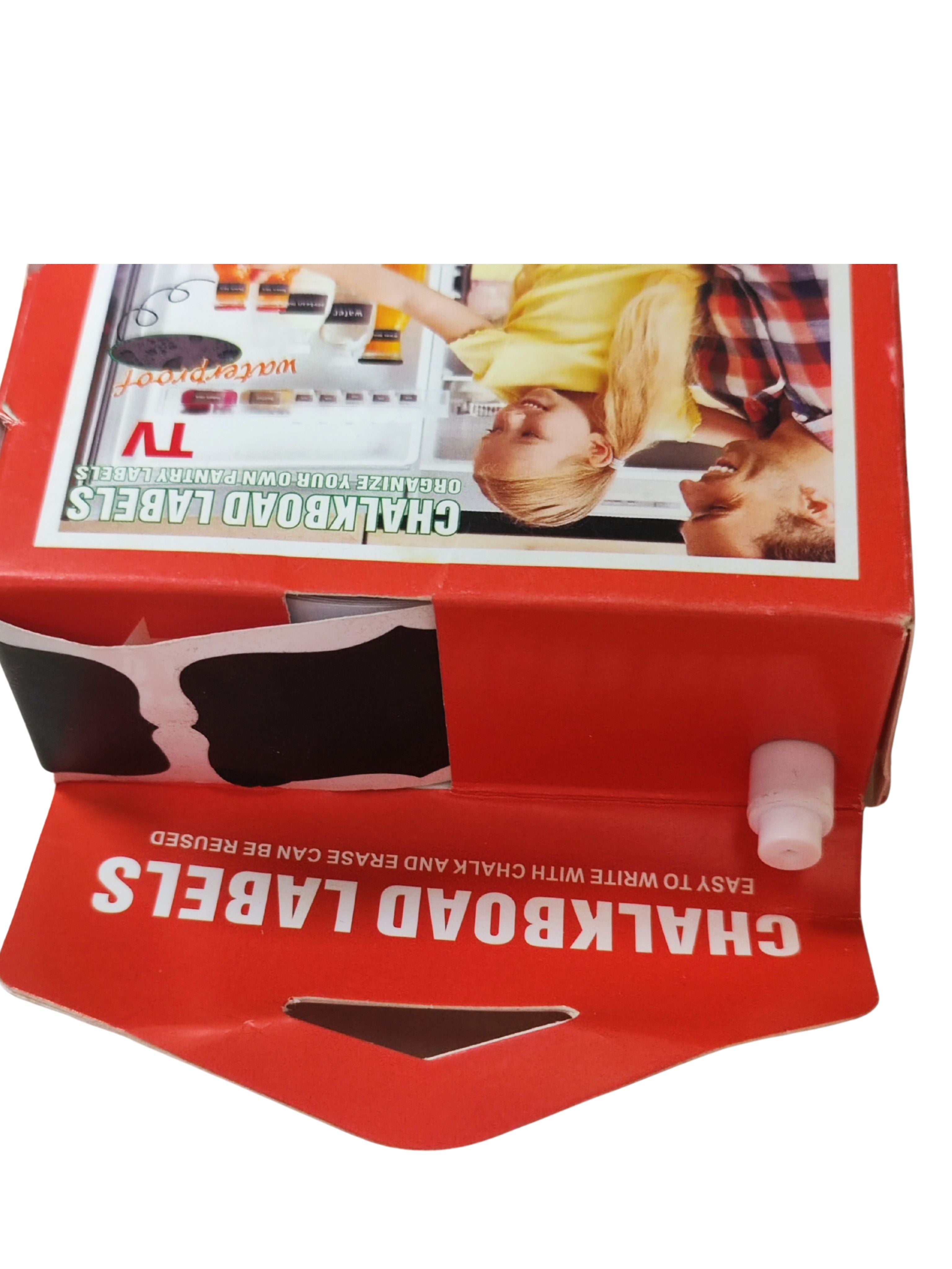 Waterproof Chalkboard Labels Set Reusable Vinyl