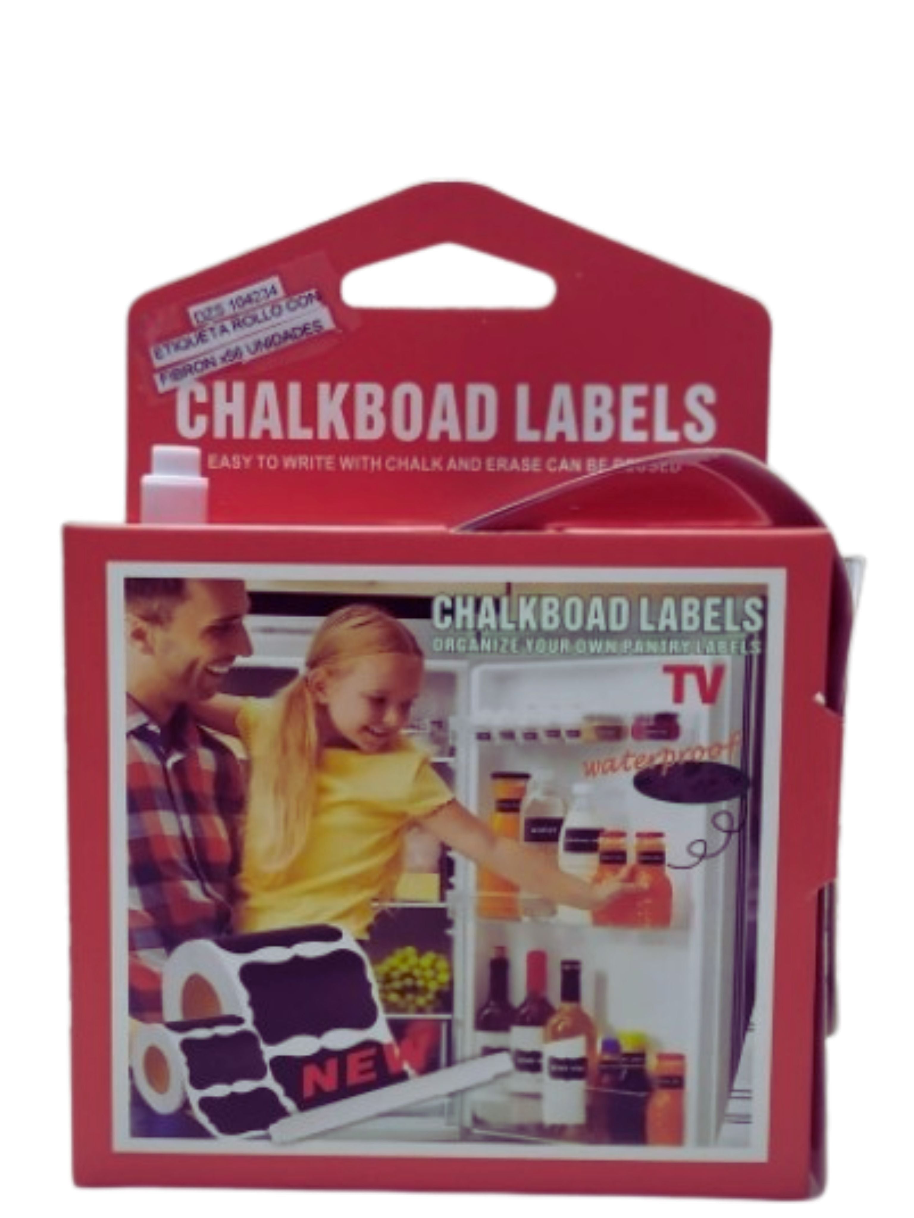 Waterproof Chalkboard Labels Set Reusable Vinyl