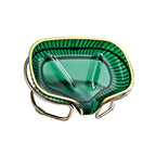 Clam Shape Self-Draining Soap Holder Metal Frame