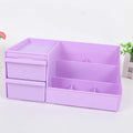 Makeup Organizer Box | 2-Drawer Cosmetic Storage Case