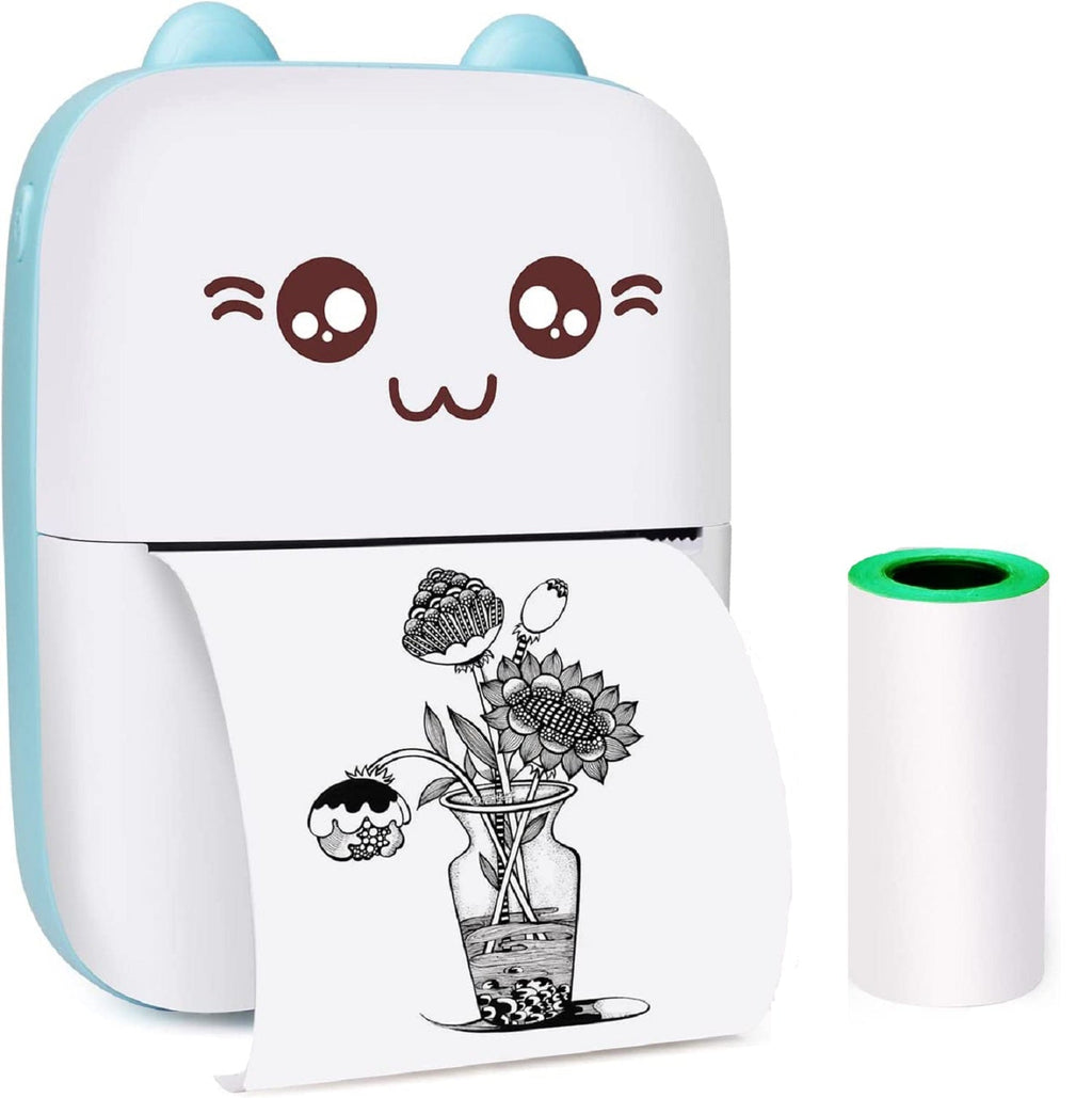 Portable Mini Bluetooth Thermal Printer | Ink-Free Label Maker  ✅ Viral Hashtags:
