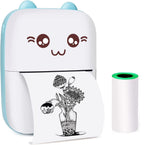 Portable Mini Bluetooth Thermal Printer | Ink-Free Label Maker  ✅ Viral Hashtags: