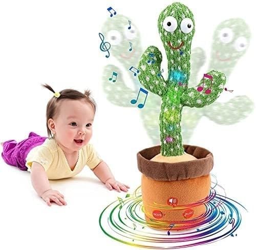 Dancing Talking Cactus Plush Toy Singing Fun