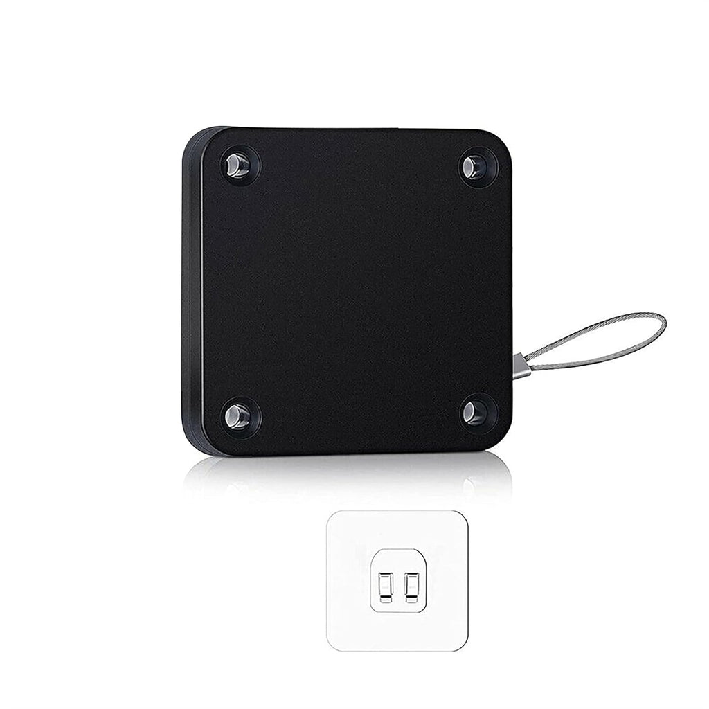 Automatic Door Closer Steel Punch-Free Home Safety