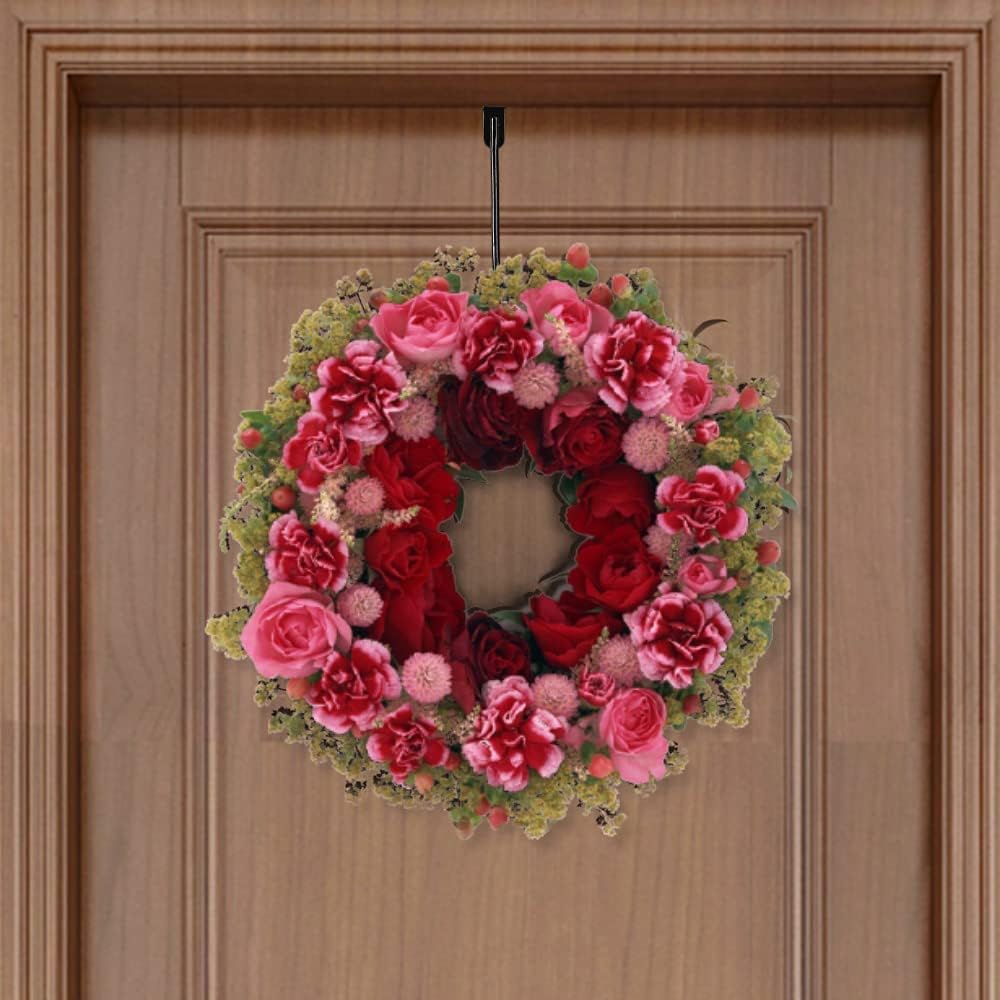 Metal Double Over-Door Hooks | Pack of 2 Heavy-Duty Hangers