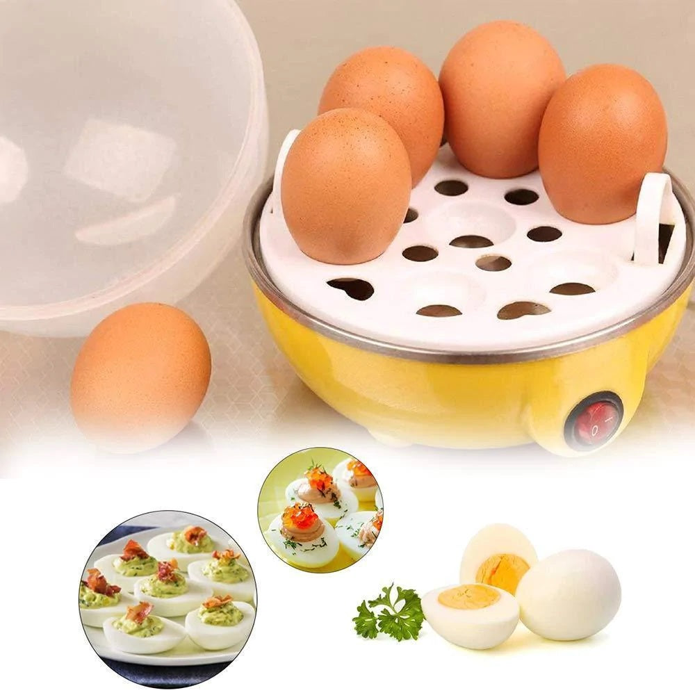 Electric 7-Egg Boiler | Fast & Fluffy Eggs Every Time