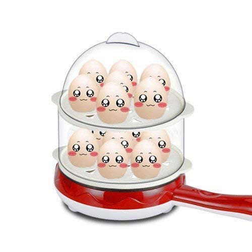 2 in 1 Electric Egg Boiler Fry Pan 14 Egg Cooker