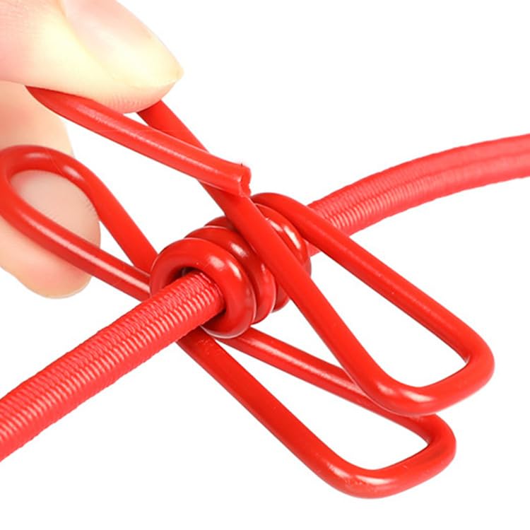 Elastic Clothesline Rope – Travel-Friendly Drying Rope w/ Clips