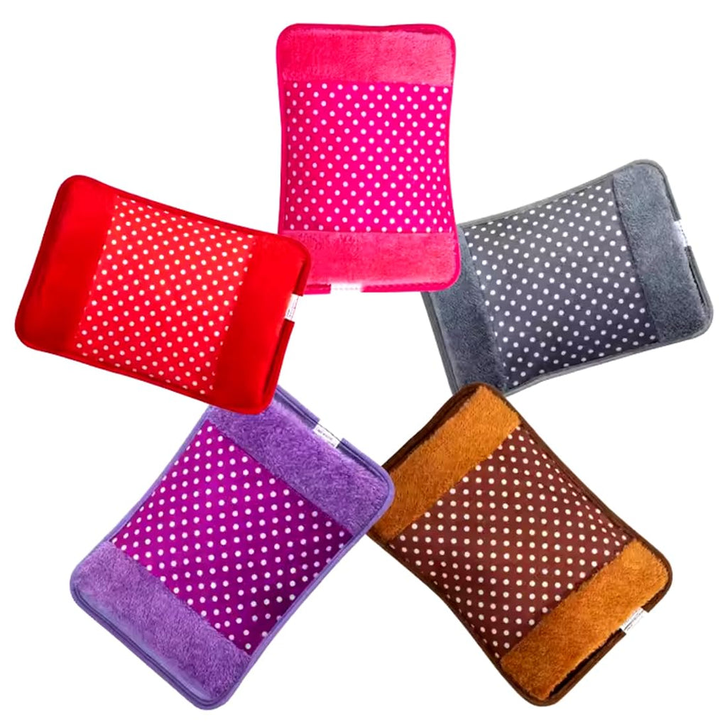 Velvet Electric Hot Water Bag – Quick Heat Pain Relief & Comfort