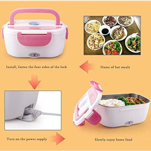 Portable Electric Lunch Box | On-the-Go Dining Assorted Colors