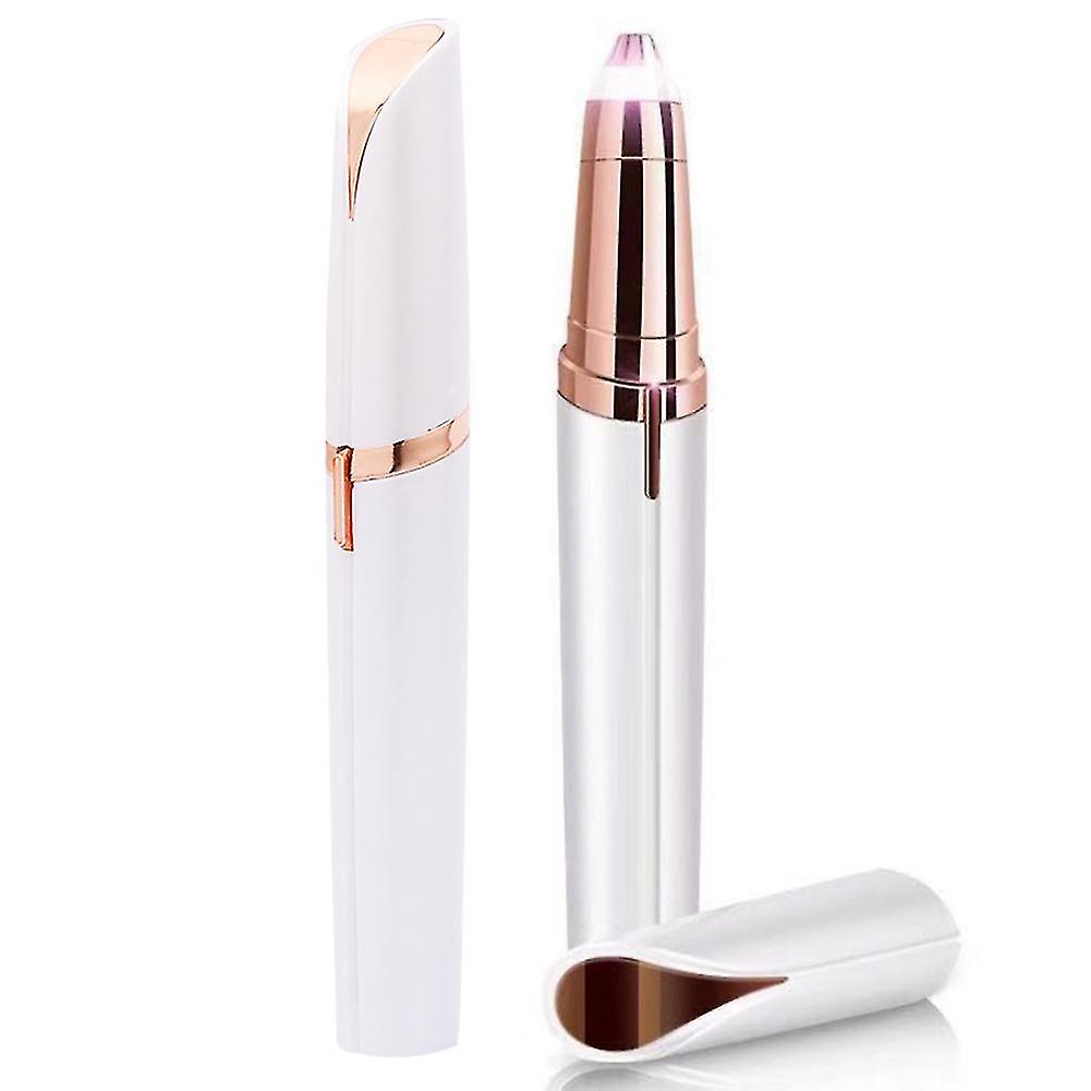 2-in-1 Eyebrow & Nose Hair Trimmer for Women | Painless Razor