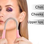 Facial Hair Remover Spring Epilator Kit for Women