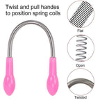Facial Hair Remover Spring Epilator Kit for Women