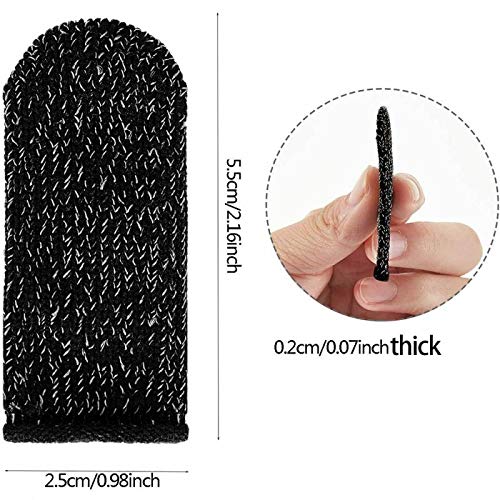 Anti-Slip Gaming Thumb Sleeves Sweat-Proof 1 Pair