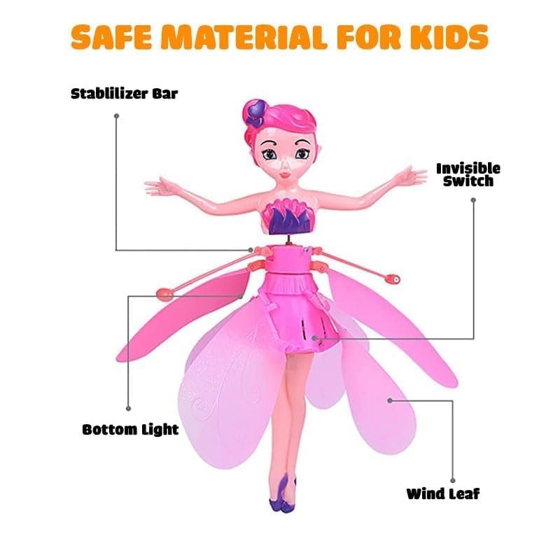 Magical Flying Fairy Doll | Hand Sensor Controlled Toy