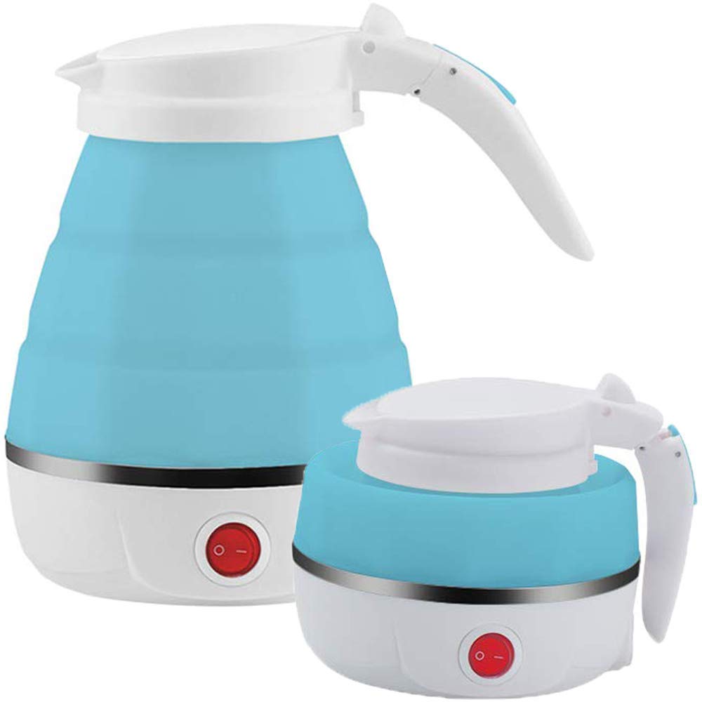 Travel Folding Electric Kettle – Fast Boil Portable 600ml