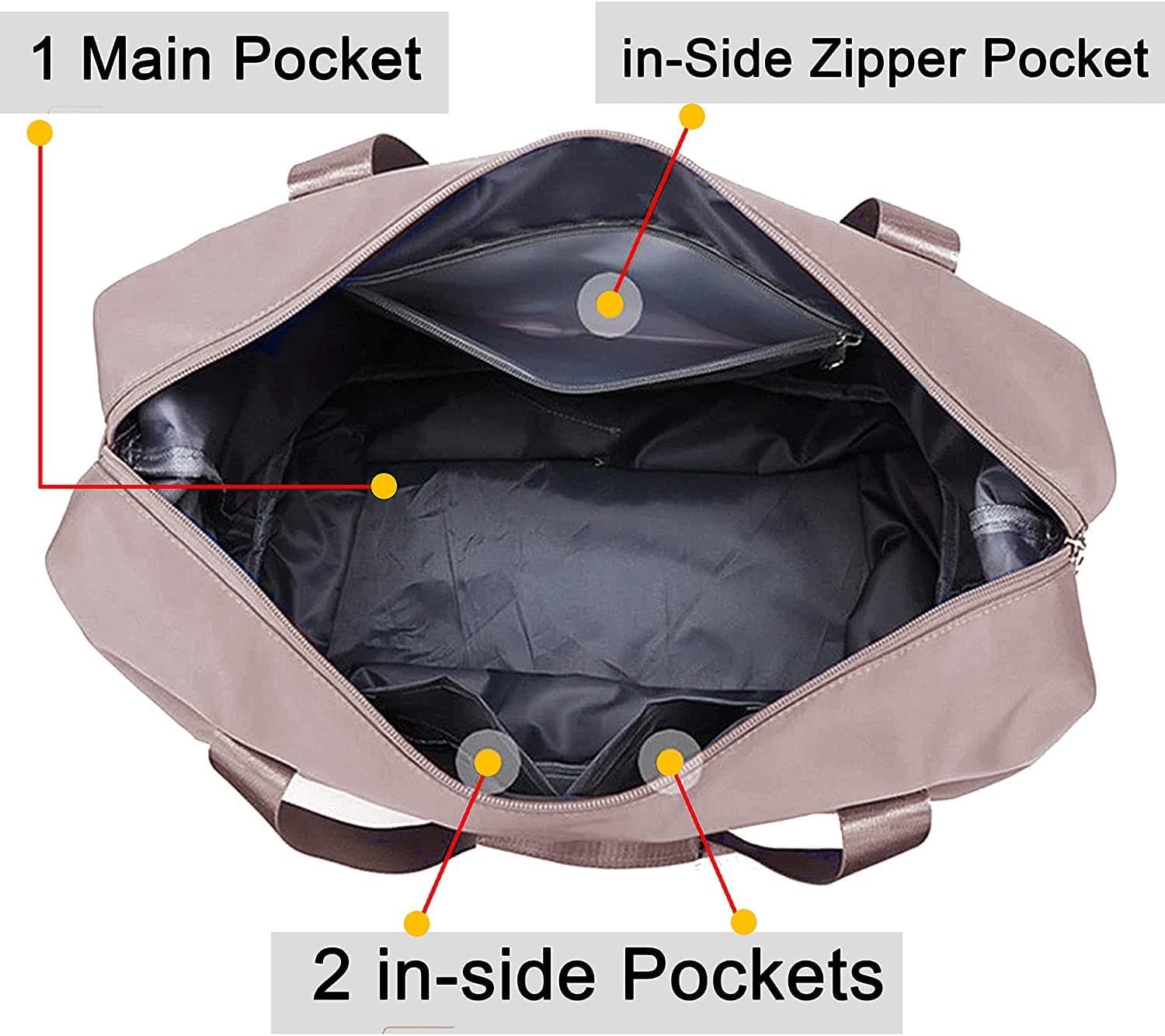 Foldable Travel Duffel Bag Large Waterproof Luggage