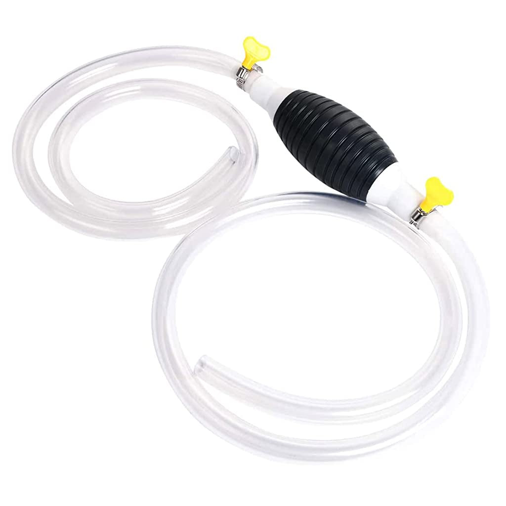 Manual Fuel Transfer Pump Portable Siphon Hose