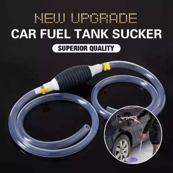 Manual Fuel Transfer Pump Portable Siphon Hose
