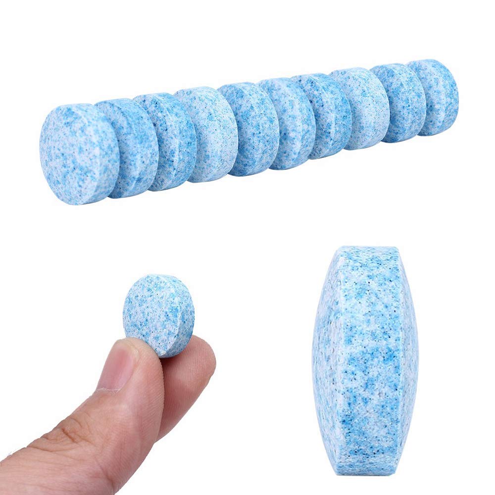 10 Pcs Car Windshield Cleaning Tablets Glass Cleaner