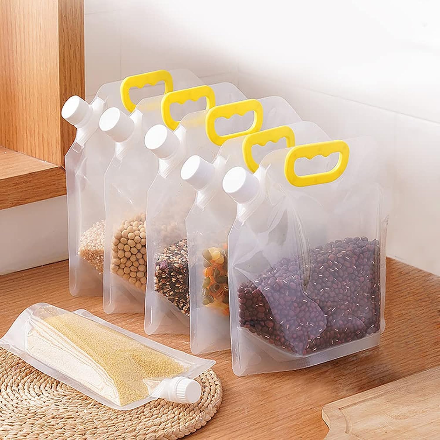 Reusable Airtight Food Storage Bag | Leakproof Freezer Safe