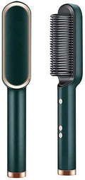 Hair Straightener Brush – Fast Heating Anti-Scald Styling Comb