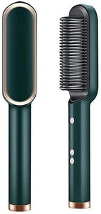 Hair Straightener Brush – Fast Heating Anti-Scald Styling Comb