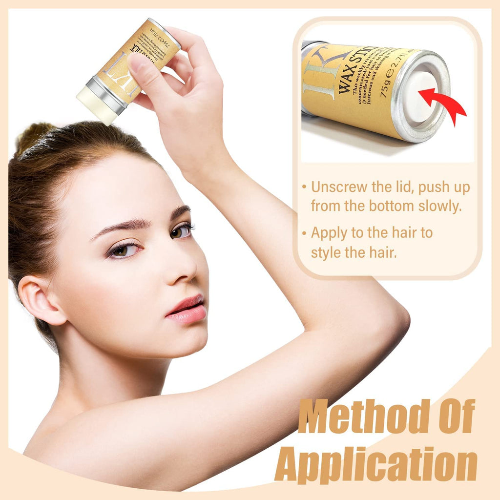 Hair Wax Stick Women Frizz Control Non-Greasy 75g