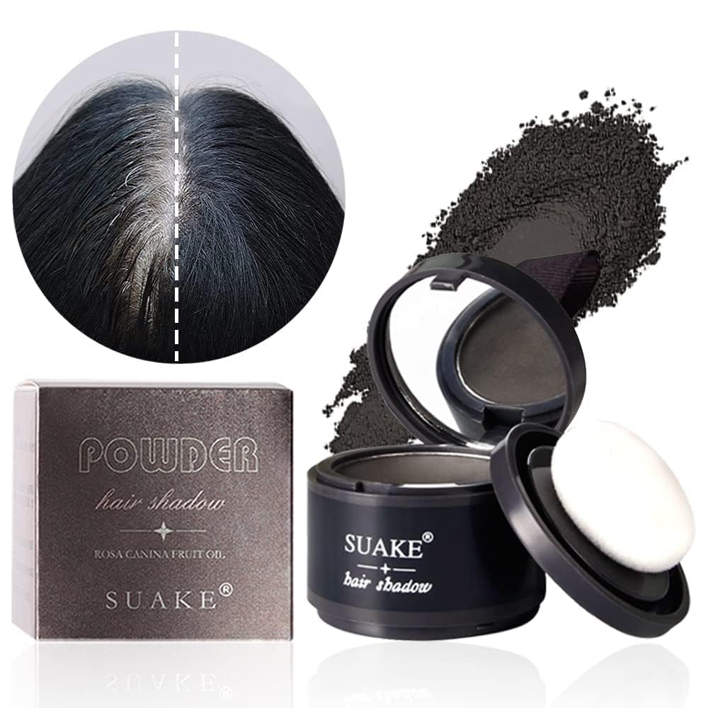 Hairline Powder – Root Touch-Up & Gray Coverage, Stain-Proof