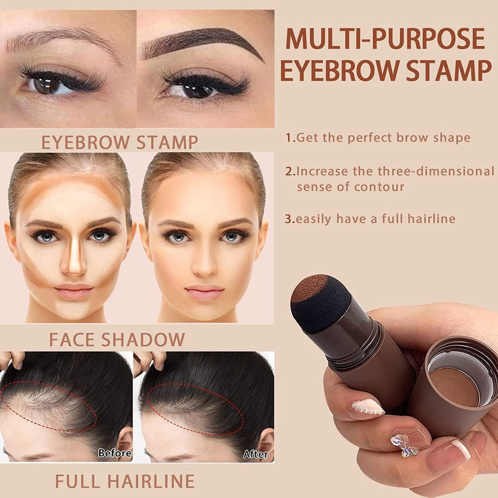 Hairline Powder Stick – Quick Brown Root Touch-Up, Waterproof