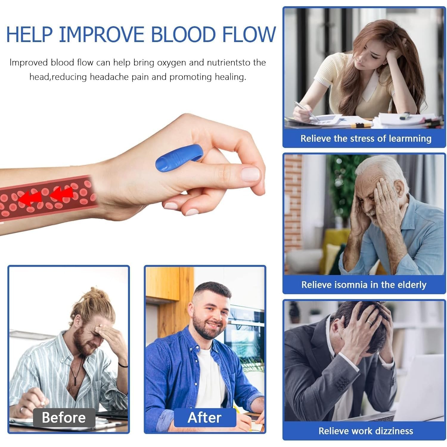 LI4 Acupressure Hand Clip – Portable Natural Therapy Tool