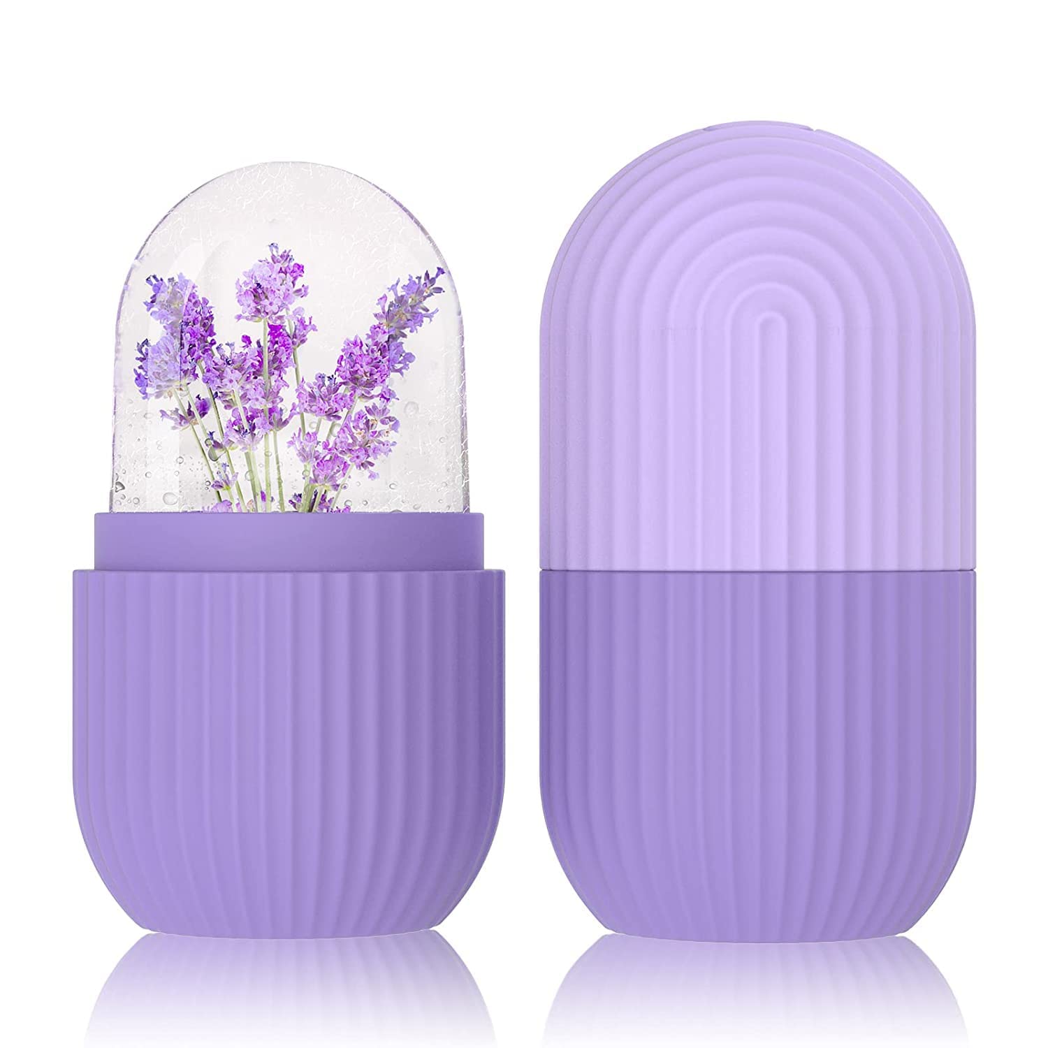 2pcs Ice Face Rollers – De-Puff, Shrink Pores & Brighten Skin