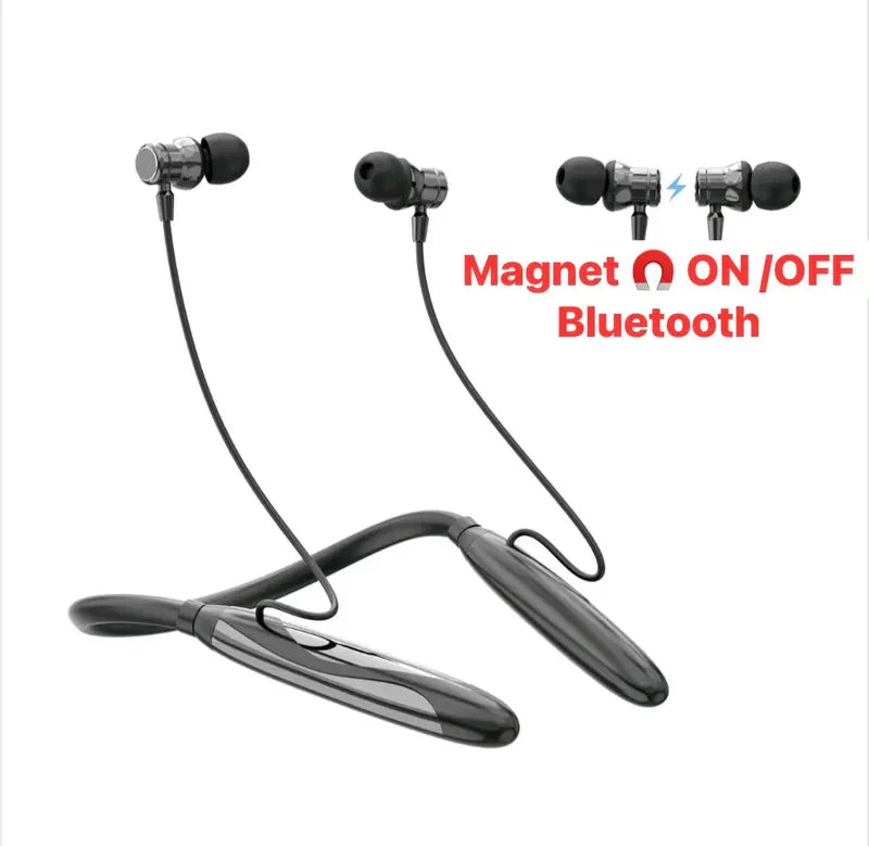 M-1000 Bluetooth Neckband | 60H Playtime & IPX4 Sweatproof