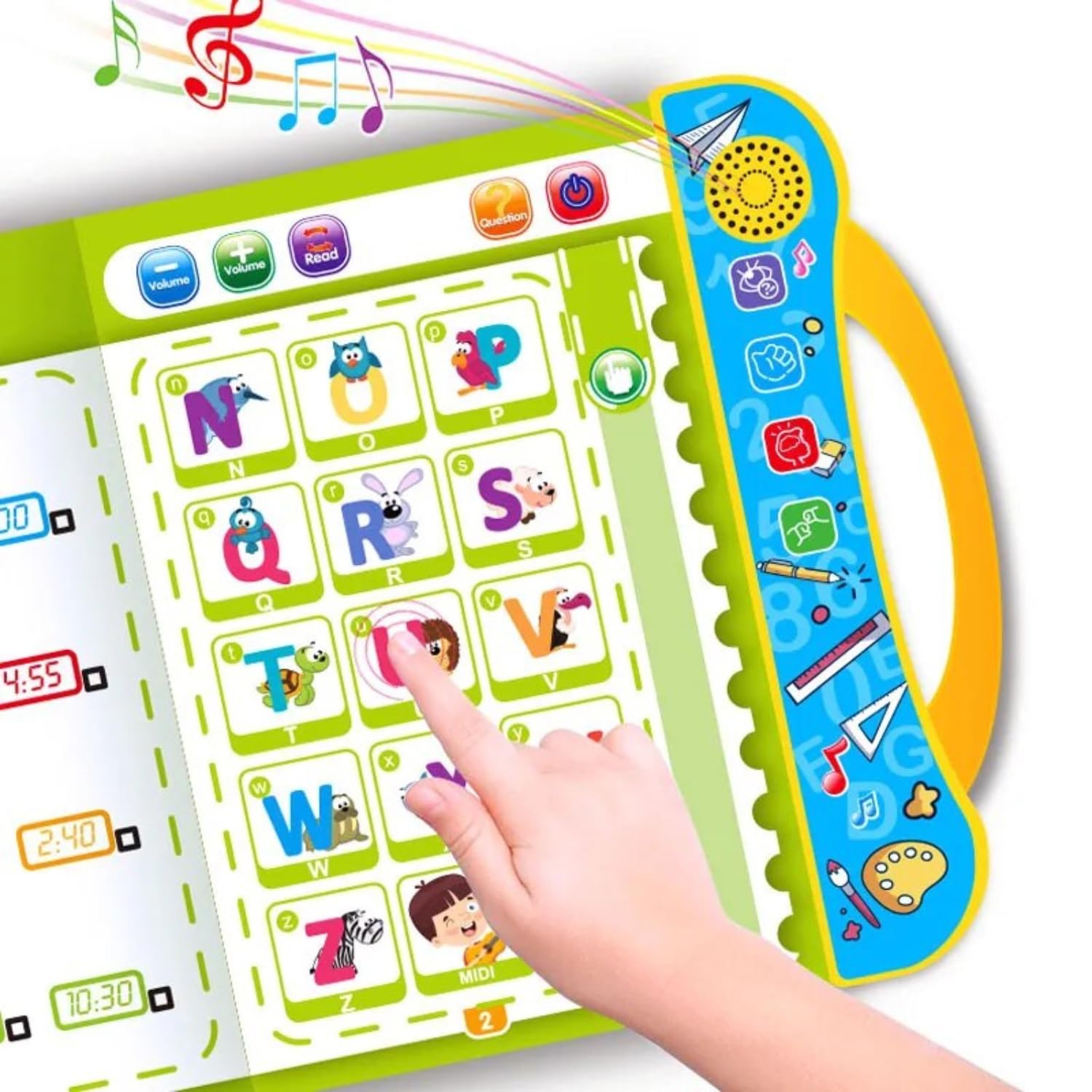 Interactive Musical Learning Book for Kids 3+