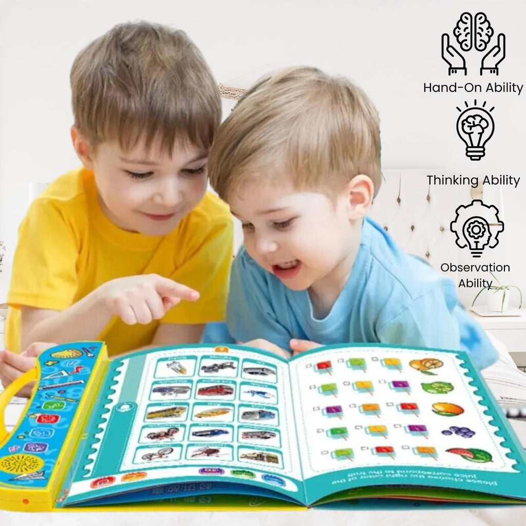 Interactive Musical Learning Book for Kids 3+