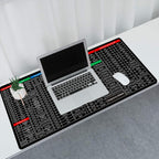 80x30cm Keyboard Shortcut Desk Mat Anti-Slip Pad