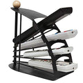 4-Slot Metal Remote Holder | Space-Saving Desk Organizer