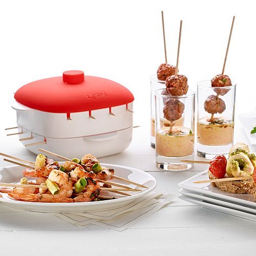 Microwave Kabab Maker Charcoal-Free Silicone