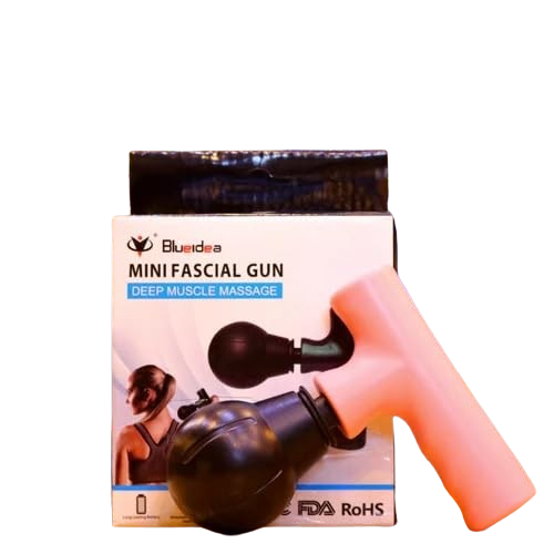 Electric Mini Fascial Massager Gun – Portable Cordless Handheld Percussion Massager for Pain Relief & Muscle Recovery