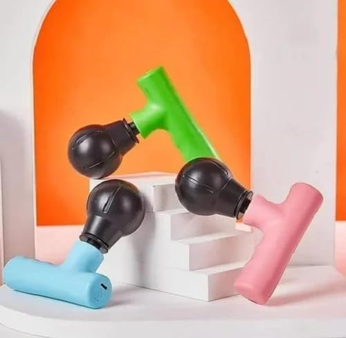 Electric Mini Fascial Massager Gun – Portable Cordless Handheld Percussion Massager for Pain Relief & Muscle Recovery