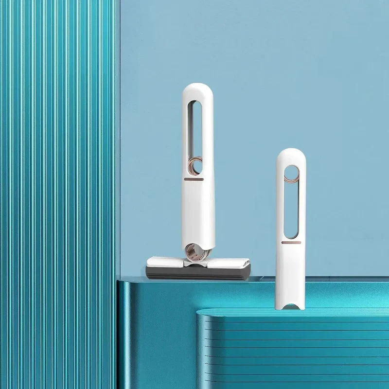 Portable Mini Mop Self-Squeeze Sponge Cleaner Tool