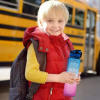 Motivational Water Bottle 900ml | Straw & Time Marker