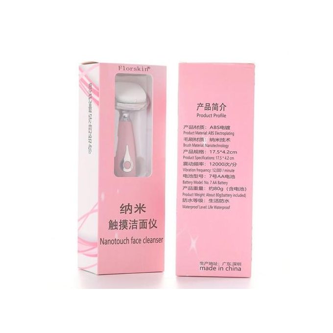 Nanotech Face Cleanser – Deep Pore Silicone Brush Exfoliator