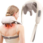 Rechargeable Neck & Shoulder Massager Heat 5D Shiatsu Machine