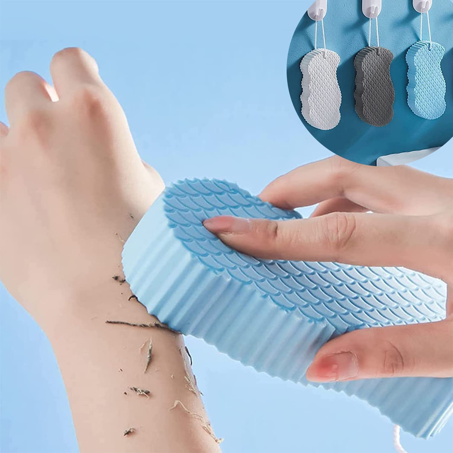 Reusable PVA Bath Sponge Exfoliating Body Scrubber