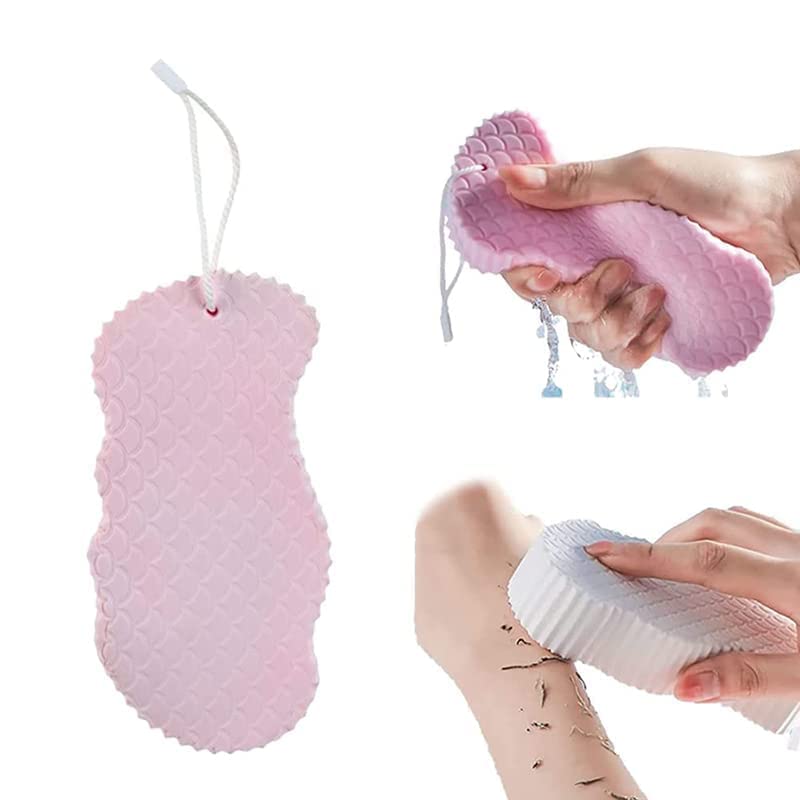 Reusable PVA Bath Sponge Exfoliating Body Scrubber