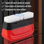 Car Glass Cleaning Brush – Oil Film Remover & Rainproof Shine
